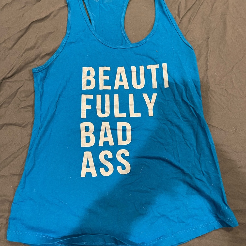 Live sore workout tank